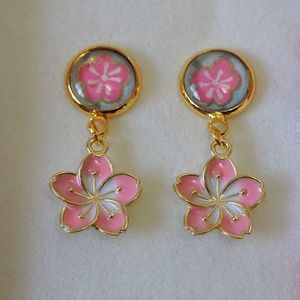 🌸Sakura and Chiyogami Earrings